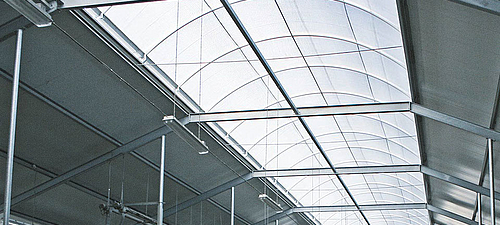 Light ridge for a better climate in dairy barns Lubratec light period in the dairy barn