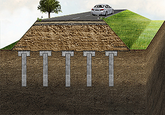 Reinforcing the Future Innovation in dam construction: reinforcement above vertical support members